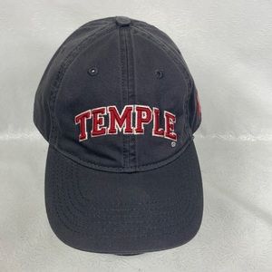 Temple adjustable dads cap gray